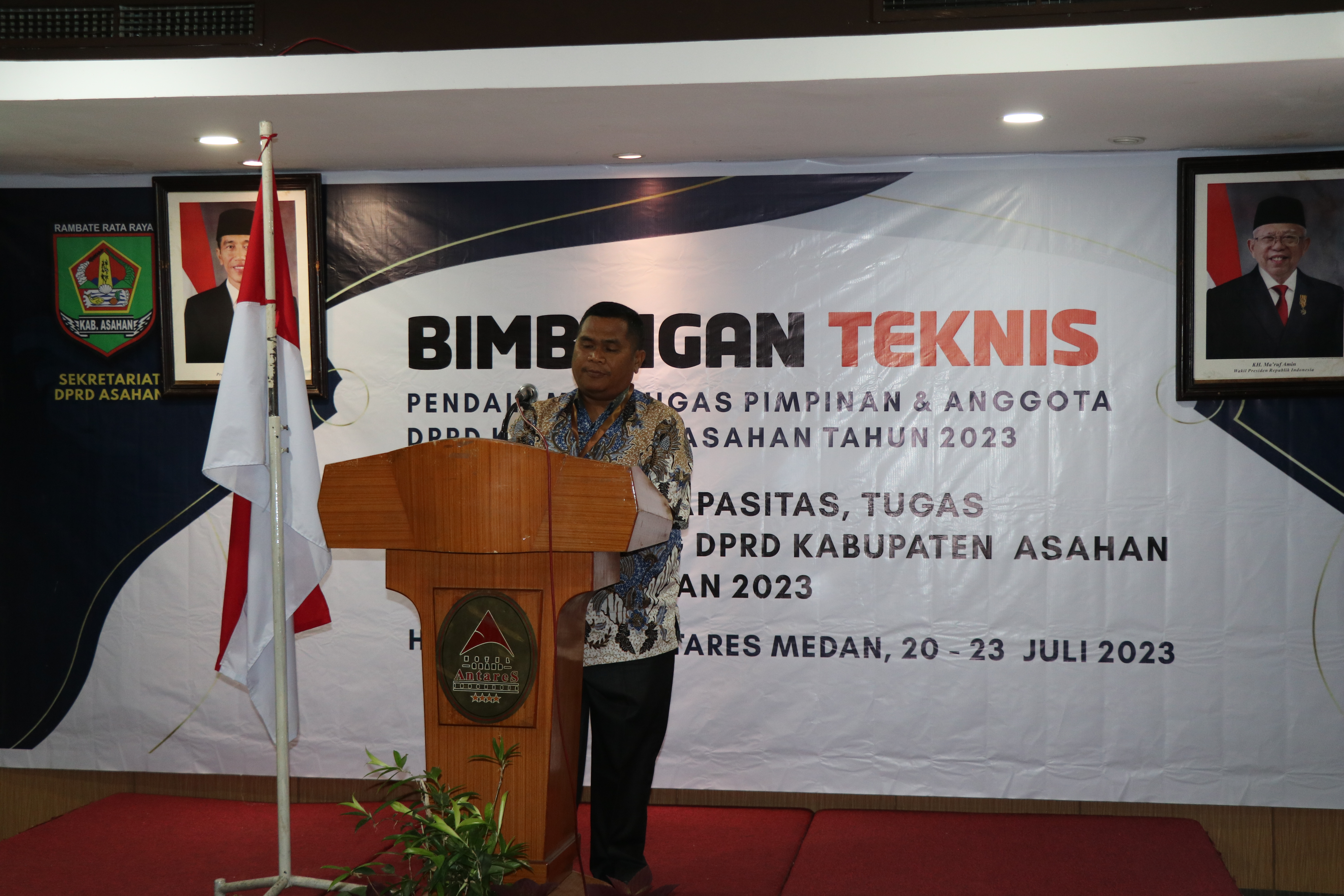 Pimpinan DPRD Kabupaten Asahan, H. BENTENG PANJAITAN,SH,MSi.