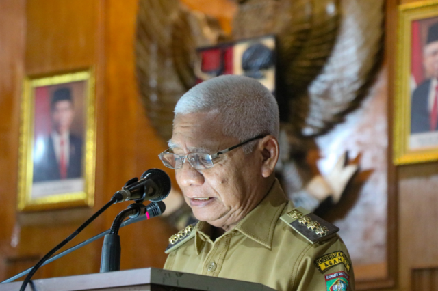 BUPATI ASAHAN SAMPAIKAN RANPERDA TENTANG PERTANGGUNGJAWABAN PELAKSANAAN APBD KABUPATEN ASAHAN T.A. 2023