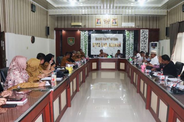 RAPAT BANMUS DPRD KABUPATEN ASAHAN : PENETAPAN JADWAL KEGIATAN BULAN JULI 2024