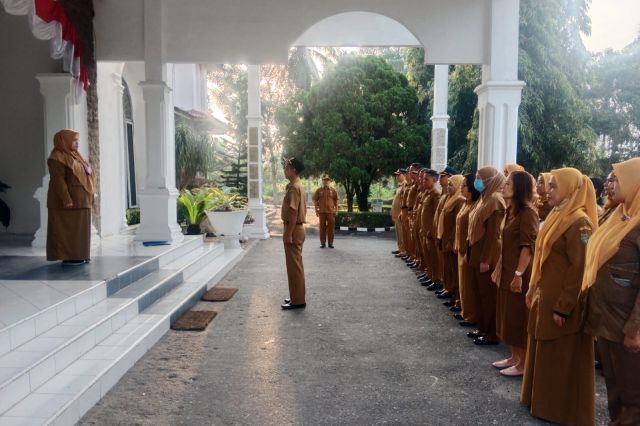 APEL PAGI SEKRETARIAT DPRD ASAHAN