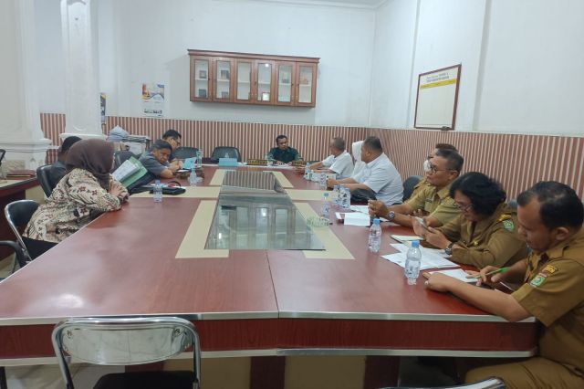 RAPAT DENGAR KOMISI A  DPRD KABUPATEN ASAHAN