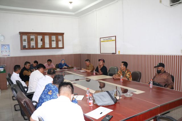 Senin (22/05/02023) Rapat Dengar Pendapat Komisi A DPRD Kabupaten Asahan Membicarakan tentang pembangunan Kantor PLN di Desa Manis