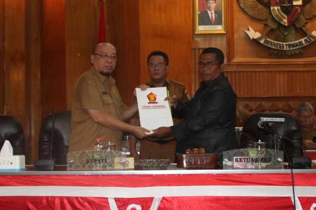 Rapat Paripurna DPRD Kabupaten Asahan Dalam Acara Pemandangan Umum Fraksi-Fraksi DPRD Kabupaten Asahan