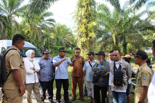 Kunjungan Lapangan Pimpinan dan Anggota Komisi “A” DPRD Kabupaten Asahan ke Desa Gotting Sidodadi Kec. BP. Mandoge