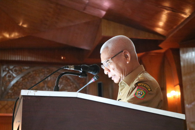 RAPAT PARIPURNA DPRD KABUPATEN ASAHAN, PENYAMPAIAN PENDAPAT BUPATI TERHADAP RANPERDA USULAN DPRD