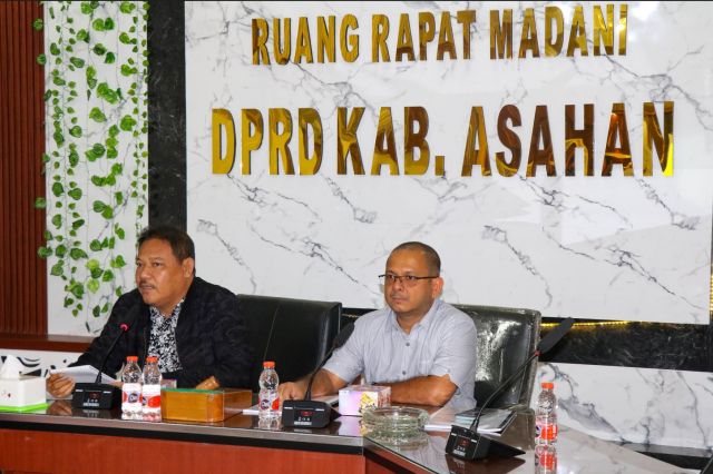 PANITIA KHUSUS DPRD ASAHAN GELAR RAPAT LANJUTAN PEMBAHASAN RANCANGAN PERDA KABUPATEN ASAHAN USULAN DPRD