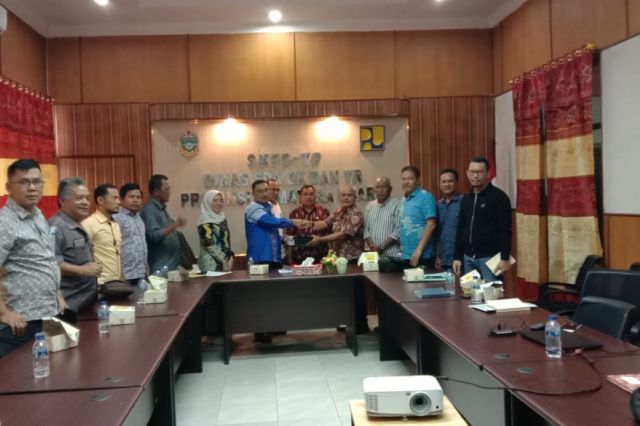 Konsultasi Komisi “C” DPRD kabupaten Asahan ke Dinas Sumber Daya Air Cipta Karya dan Tata Ruang Provinsi Sumatera Utara