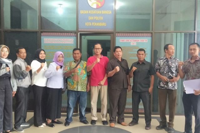 Kamis (09/02/2023) Kunjungan Kerja komisi A DPRD Kabupaten Asahan ke Kesbangpol kota Pekanbaru