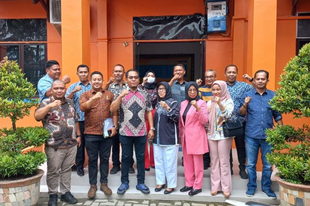 Kunjungan Kerja Komisi “D” DPRD kabupaten Asahan ke Kantor BPBD kota Medan