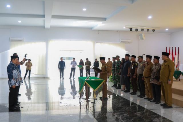 KETUA DPRD HADIRI PELANTIKAN DAN BAI’AT DEWAN HAKIM MTQ KE 55 KABUPATEN ASAHAN