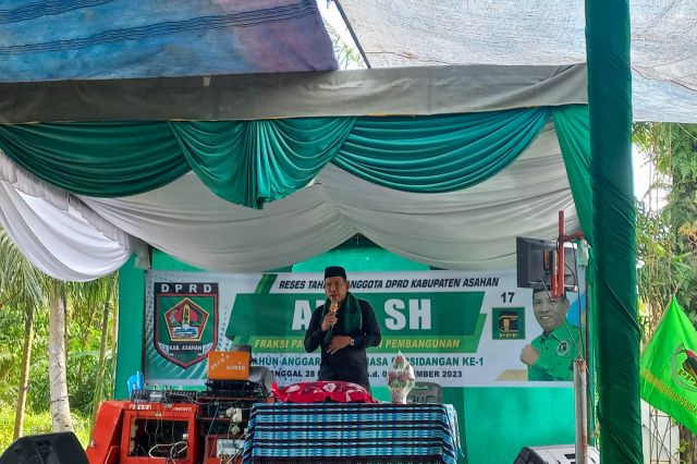 ANGGOTA DPRD KABUPATEN ASAHAN AIDI,SH MELAKSANAKAN RESES TAHAP I TAHUN ANGGARAN 2023 MASA PERSIDANGAN KE I